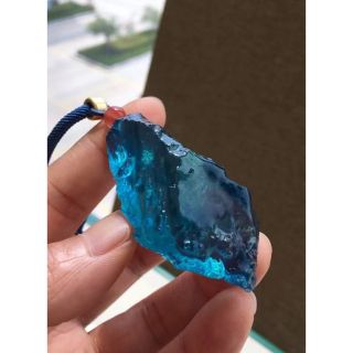 のぼり「リサイクル」 天然 アクアマリン ネックレス 41.6g