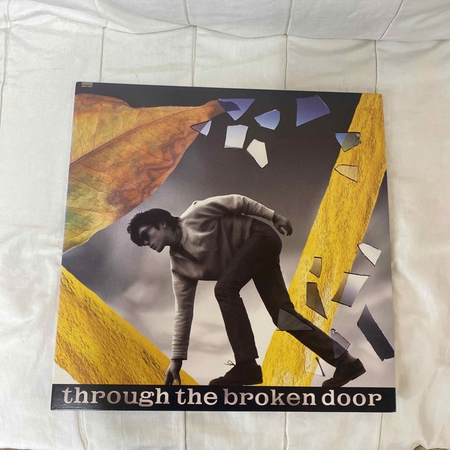 尾崎豊アルバムレコードthrogh the broken door