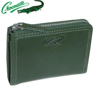 クロコダイル(Crocodile)のCrocodile クロコダイル 小銭入れ 205-8685 グリーン(コインケース/小銭入れ)