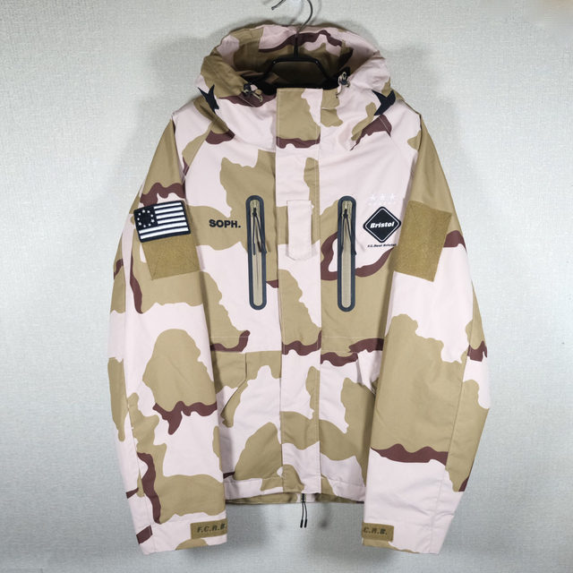 F.C.R.B.TOUR MOUNTAIN迷彩 ナイロン マウンテンパーカー希少