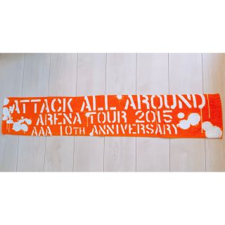 AAA 10th Anniversary Live タオル　オレンジ