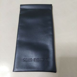 セイコー(SEIKO)の【送料込】未使用 SEIKOEYEWERE ネイビーメガネケース ソフトタイプ(サングラス/メガネ)