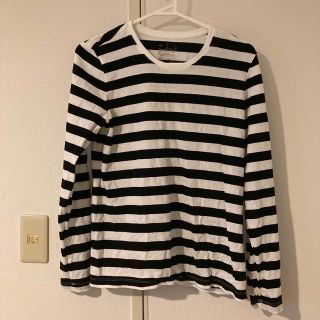 ムジルシリョウヒン(MUJI (無印良品))の無印良品 長袖 ボーダー L(Tシャツ(長袖/七分))