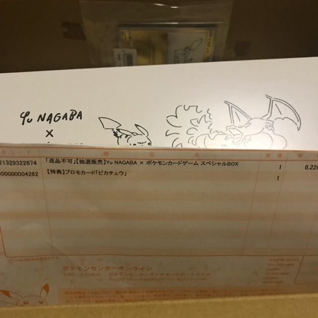 nagaba ピカチュウ box