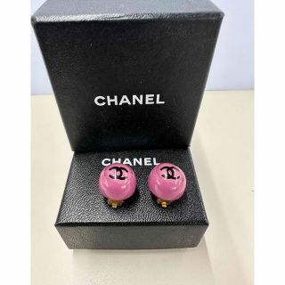 ヴィンテージCHANEL ピンクスカルイヤリング - agence-immobiliere