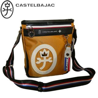 カステルバジャック(CASTELBAJAC)のカステルバジャック ドビー ショルダーバッグ 043111 オレンジ(長財布)