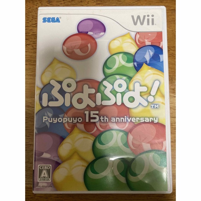 ぷよぷよ 15th anniversary Wii エンタメ/ホビーのゲームソフト/ゲーム機本体(家庭用ゲームソフト)の商品写真