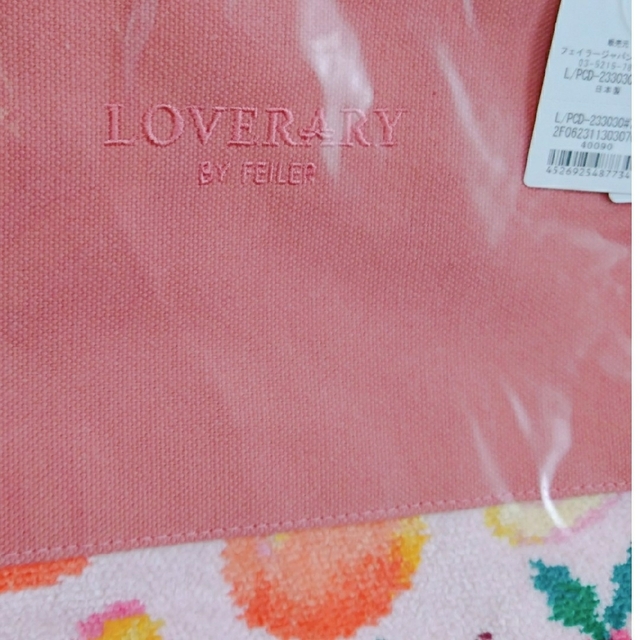 トートバッグ 【完売】ラブラリー バイ フェイラー ピーチ ドット web