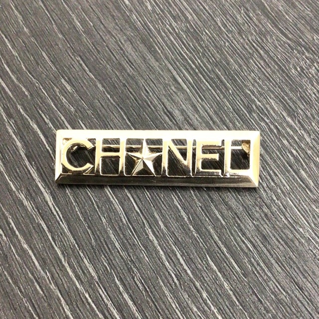 シャネル ブローチ シャンパンゴールド GP CHANEL 星モチーフ