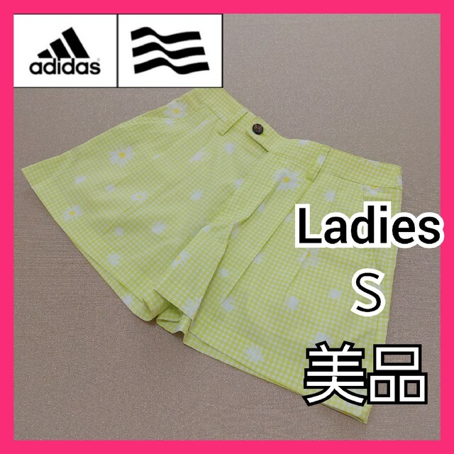 美品　adidas ゴルフ　レディースショートパンツL