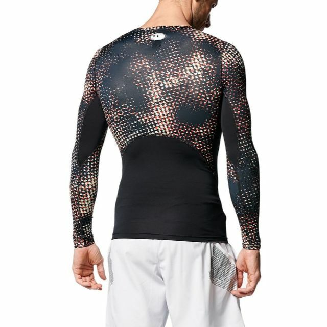 UNDER ARMOUR(アンダーアーマー)のアンダーアーマー 長袖 シャツ XL 2L  黒 ブラック 新品 インナー メンズのトップス(Tシャツ/カットソー(七分/長袖))の商品写真