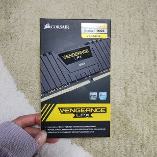 CORSAIR DDR4 LPX 8GBx4枚(32GB) メモリ ジャンク扱い