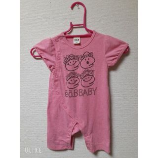 ベベ(BeBe)のBeBe♡e.a.Bベビーロンパース80cm女の子👶(ロンパース)