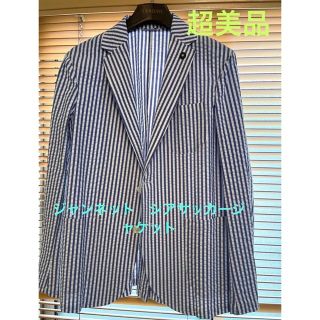 GIANNETTO - 美品 giannetto シアサッカー コットンジャケットの通販