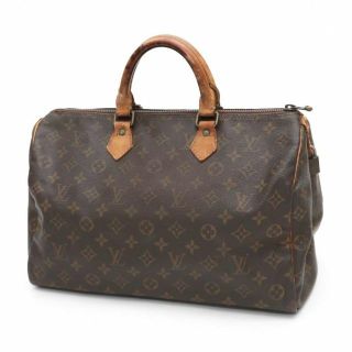 ルイヴィトン(LOUIS VUITTON)のルイヴィトン モノグラム スピーディ ボストンバッグ ハンドバッグ レザー 本革(ボストンバッグ)