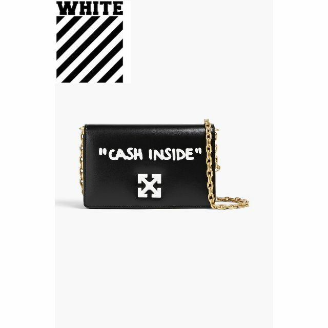 バッグOFF-WHITE™ Jitney 0.5 レザー ショルダーバッグ