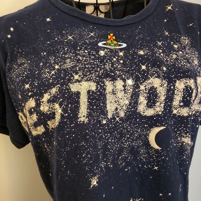 Vivienne Westwood(ヴィヴィアンウエストウッド)のレア ヴィヴィアンウエストウッド ミルキーウェイ Tシャツ レディースのトップス(Tシャツ(半袖/袖なし))の商品写真
