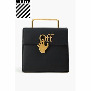 オフホワイト(OFF-WHITE)のOFF-WHITE™ レザー トートバッグ(ハンドバッグ)