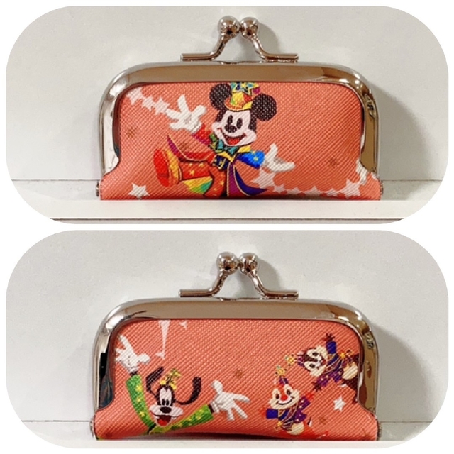 Disney(ディズニー)の印鑑ケースサイズ👛ドリームゴーラウンド🚩ミッキーがま口 インテリア/住まい/日用品の文房具(印鑑/スタンプ/朱肉)の商品写真