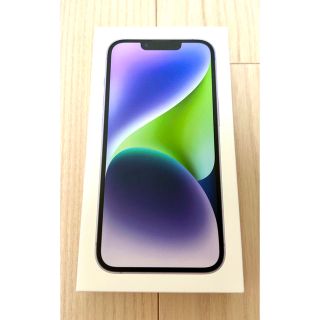 アップル(Apple)の箱・充電器・付属品のみ　iPhone14 512GB パープル(その他)