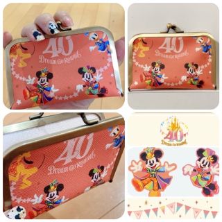 ディズニー(Disney)の最新ドリームゴーラウンド🚩お財布カードケース　ディズニー40周年(財布)