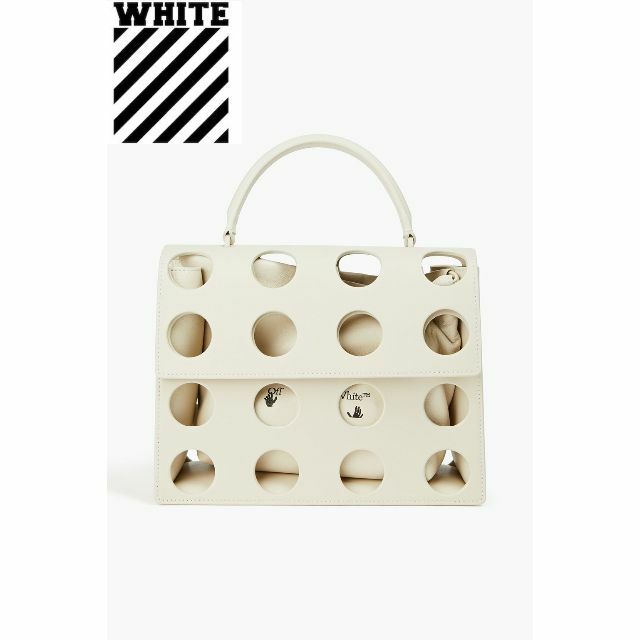 OFF-WHITE™ Jitney 2.8 レザー トートバッグ カットアウト