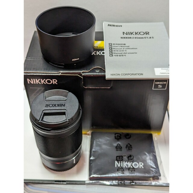 Nikon(ニコン)のNikon NIKKOR Z 85mm f/1.8 s Zマウント スマホ/家電/カメラのカメラ(レンズ(単焦点))の商品写真