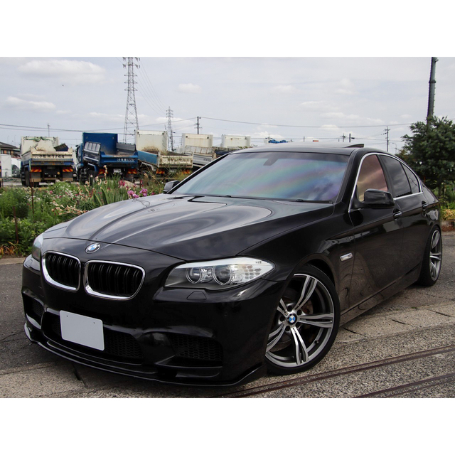 BMW(ビーエムダブリュー)のBMW 5シリーズ　528i M5仕様フルカスタム　爆音マフラー　7.6万キロ☆ 自動車/バイクの自動車(車体)の商品写真