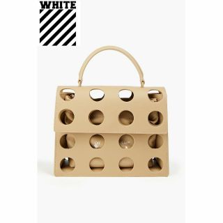 OFF-WHITE - OFF-WHITE™ Jitney 2.8 レザー トートバッグ カットアウト