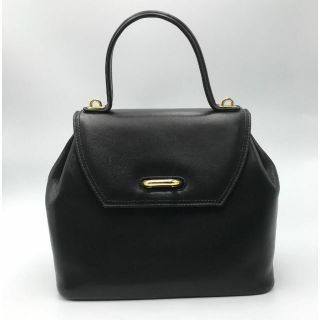 PIERRE BALMAIN \nオーストリッチ \nキューブ型ハンドバッグ