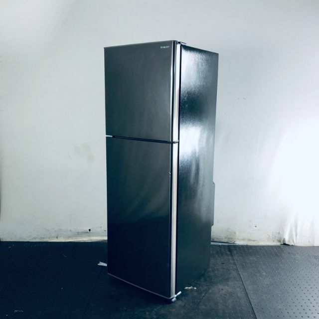 販売最安値 ☆自社エリア内限定商品☆ 中古 2ドア冷蔵庫 シャープ (No