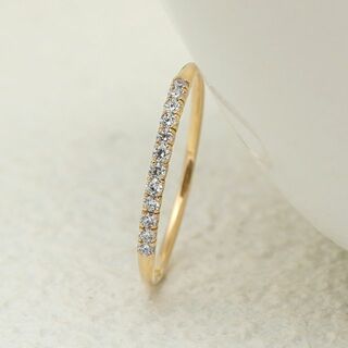 サイズ11号】エタニティダイヤモンド0.1ctリング・指輪 サイズ直し可能-