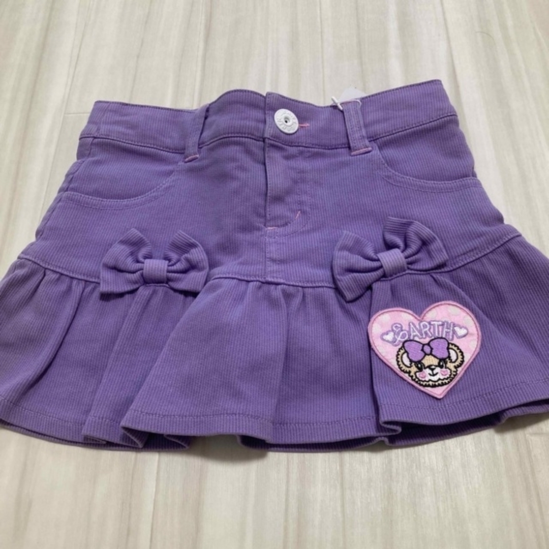 EARTHMAGIC(アースマジック)の専用‼️アースマジック スカートセット キッズ/ベビー/マタニティのキッズ服女の子用(90cm~)(Tシャツ/カットソー)の商品写真