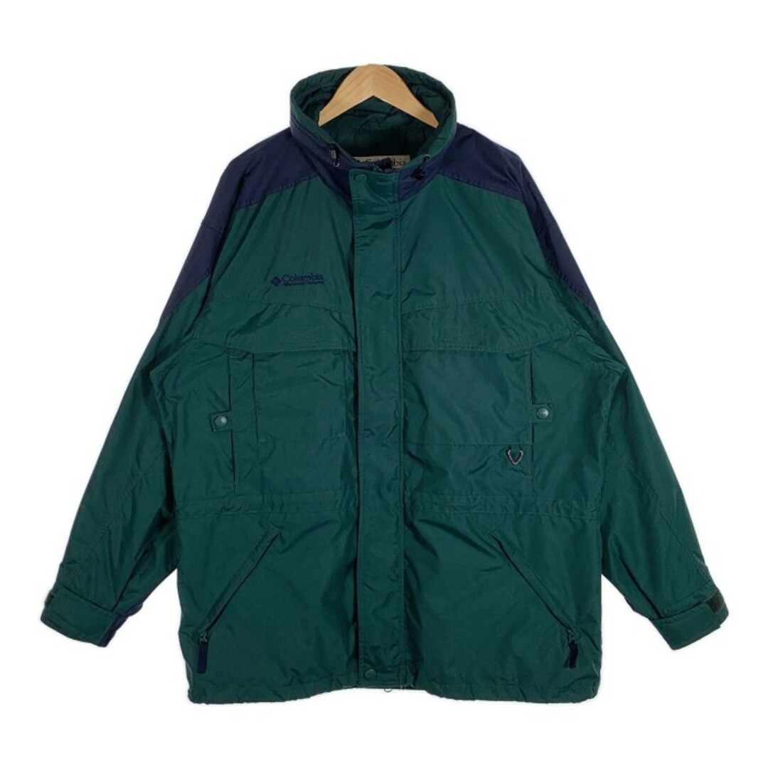 vintage《コロンビア》裏フリース ナイロンジャケット/メンズ3XL vintage《コロンビア》裏フリース ナイロンジャケット/メンズ3XL
