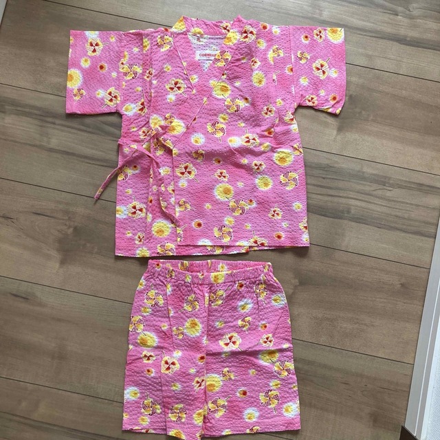 甚平 キッズ/ベビー/マタニティのキッズ服女の子用(90cm~)(甚平/浴衣)の商品写真