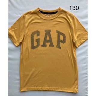 ギャップキッズ(GAP Kids)のGAP キッズ Tシャツ 半袖 イエロー 130(Tシャツ/カットソー)