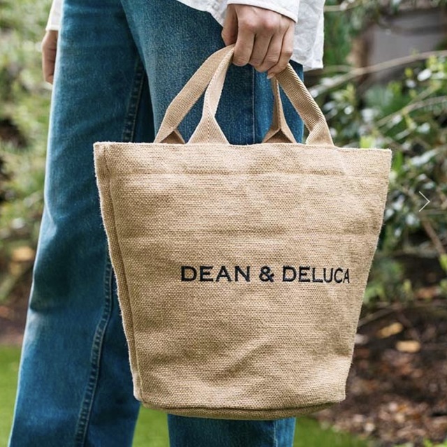 新品　DEAN & DELUCA　ジュートマーケットトートバッグ　Ｓ