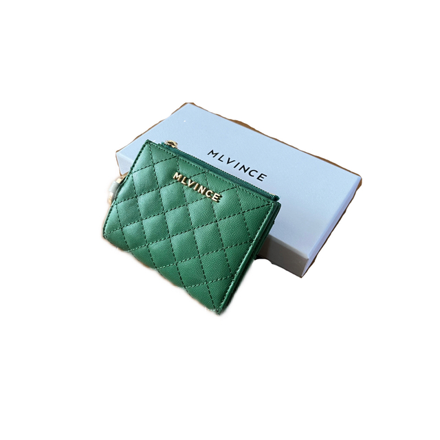 mlvince ID FRAGMENT WALLET – GREEN