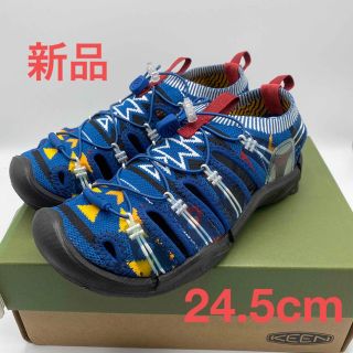 キーン(KEEN)の新品●キーン KEEN サンダル レディス 24.5cm●訳あり(サンダル)