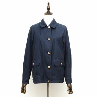 バーバリー(BURBERRY)のバーバリー ノバチェック ジャケット ブルゾン 90s ヴィンテージ 古着 紺(ブルゾン)