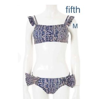 フィフス(fifth)のfifth フリルショルダーフラワービキニ　水着　セパレート　M サイズ(水着)