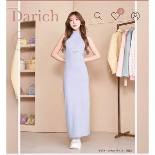 ダーリッチ(Darich)のDarich♡ポイントオープンロングニットワンピース(ロングワンピース/マキシワンピース)