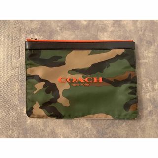 COACH - コーチCOACH クラッチバッグ F37881 カモ柄 中古の通販 by