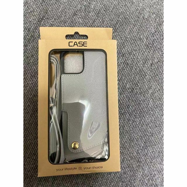 【js04-2-10】グレー・iPhone13 mini スマホケース ケース スマホ/家電/カメラのスマホアクセサリー(iPhoneケース)の商品写真