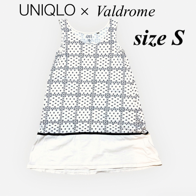 UNIQLO(ユニクロ)の【送料込】ユニクロ ヴァルドローム Valdrome ノースリーブ ワンピース レディースのワンピース(ひざ丈ワンピース)の商品写真