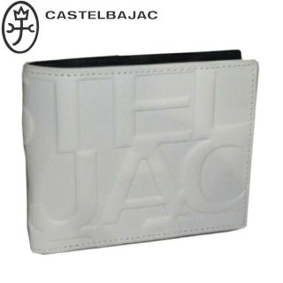 カステルバジャック(CASTELBAJAC)のカステルバジャック レノ 二つ折り財布 036614 ホワイト(折り財布)