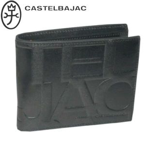 カステルバジャック(CASTELBAJAC)のカステルバジャック レノ 二つ折り財布 036614 ブラック(折り財布)