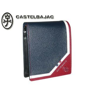 カステルバジャック(CASTELBAJAC)のカステルバジャック レグレ 二つ折り財布 035611 ネイビー(折り財布)