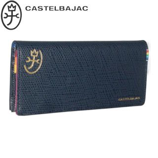 カステルバジャック(CASTELBAJAC)のカステルバジャック レインボー 長財布 079614 ネイビー(長財布)