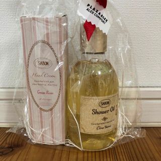 サボン(SABON)のサボン　SABON シャワーオイル300ml &ハンドクリーム50ml セット(ボディオイル)